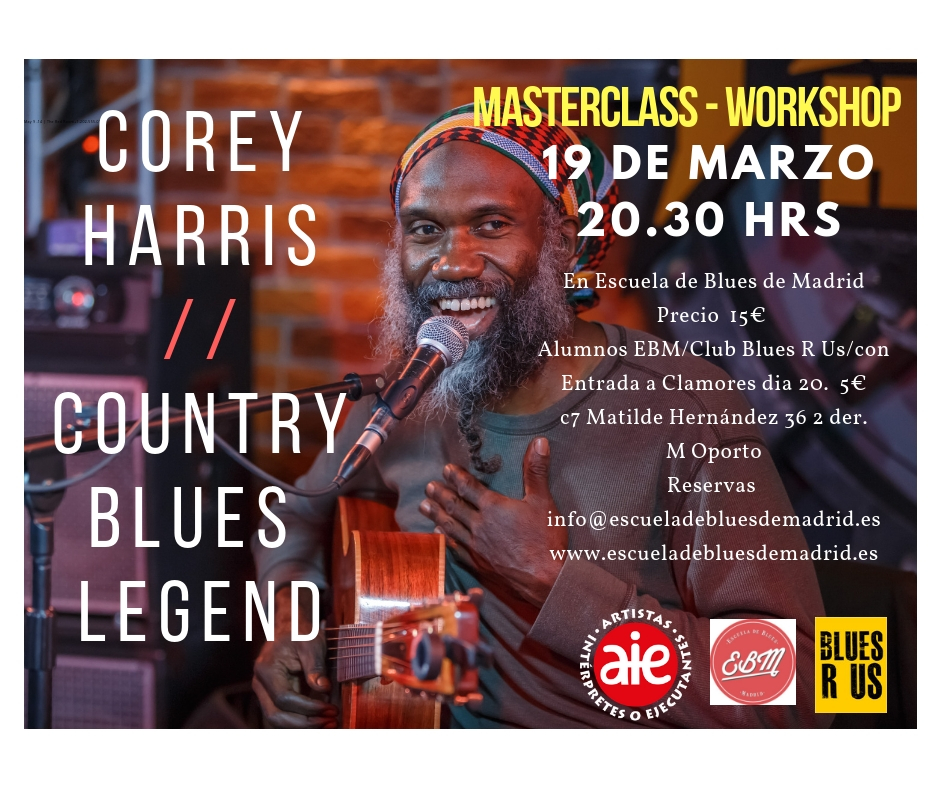 Corey Harris en Madrid (1)